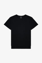 Cargar imagen en el visor de la galería, Front of black basic t-shirt ovnnie
