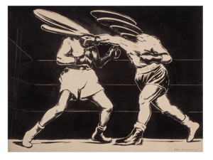 Boxing I (black&white)