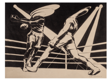 Cargar imagen en el visor de la galería, Boxing I (black&amp;white)
