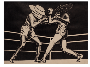 Boxing III (black&white)